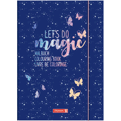 Artikelbild für BRUNNEN Magic Butterfly Malbuch, 1 St., Artikelnummer 264238