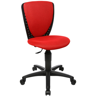 Artikelbild für Topstar Kinderdrehstuhl High S'cool®, 70570BB20 Stoff rot, Gestell schwarz, Artikelnummer 164850