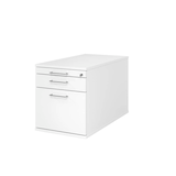 Artikelbild 1 für HAMMERBACHER TC20 Rollcontainer weiß 3 Auszüge 42,8 x 80,0 x 51,2 cm, Artikelnummer 992453