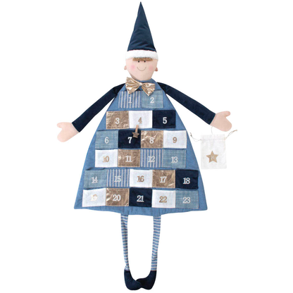 Artikelbild für Rayher Adventskalender zum Aufhängen royalblau, Artikelnummer 928762