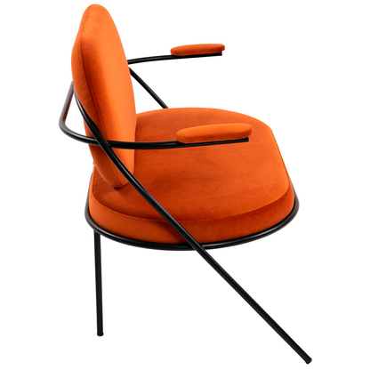 Artikelbild 3 für meet powered by PAPERFLOW 2-Sitzer Sofa SATURNE rost schwarz Stoff 118,0 x 73,0 x 88,0 cm, 1 St., Artikelnummer 231349