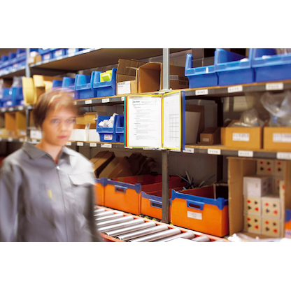 Artikelbild 3 für tarifold Wand-Sichttafelsystem 414109 DIN A4 farbsortiert mit 10 St. Sichttafeln, 1 St., Artikelnummer 353488