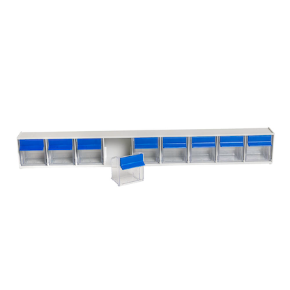 Artikelbild 3 für hünersdorff Sortimentskasten unbefüllt MultiStore grau 9 Fächer, Artikelnummer 167526