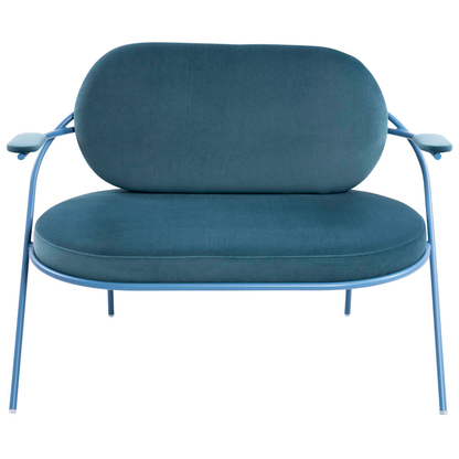 Artikelbild 3 für meet powered by PAPERFLOW 2-Sitzer Sofa SATURNE blau Stoff 118,0 x 73,0 x 88,0 cm, 1 St., Artikelnummer 231229