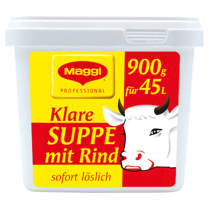 Artikelbild für Maggi® Klare Suppe mit Rind 900,0 g, 1 St., Artikelnummer 691214