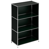 Artikelbild 1 für viasit Aktenregal System4 schwarz 77,9 x 40,4 x 118,2 cm, 1 St., Artikelnummer 214361