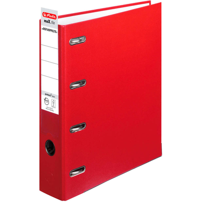 Artikelbild 5 für herlitz maX.file protect Doppelordner rot Karton 7,0 cm, 1 St., Artikelnummer 891806
