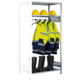 Artikelbild 1 für SCHULTE Anbauregal 14157 silber 130,0 x 60,0 x 200,0 cm, Artikelnummer 855369