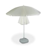 Artikelbild 1 für relaxdays Sonnenschirm rund, beige neigbar Ø 180,0 cm, 1 St., Artikelnummer 451324