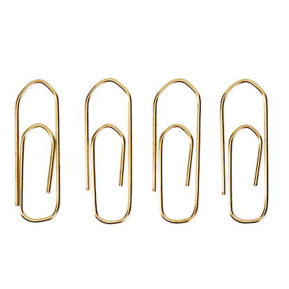 Artikelbild 5 für Gowi Büroklammern gold vermessingt, 400 St., Artikelnummer 803135