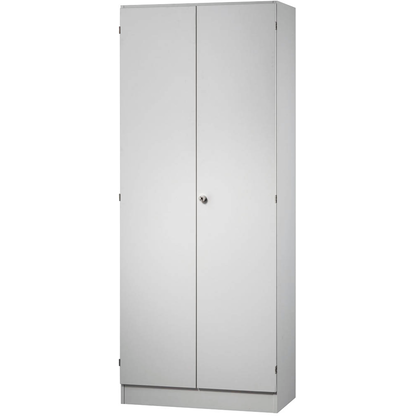 Artikelbild für HAMMERBACHER Aktenschrank Haziender, V6100/5/5/SG lichtgrau 4 Fachböden 80,0 x 42,0 x 200,4 cm, Artikelnummer 792531