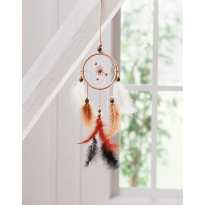 Artikelbild 3 für folia Bastelset Traumfänger Ethno terracotta, Artikelnummer 479214