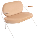 Artikelbild 1 für meet powered by PAPERFLOW 2-Sitzer Sofa SATURNE elfenbein weiß Stoff 118,0 x 73,0 x 88,0 cm, 1 St., Artikelnummer 231369