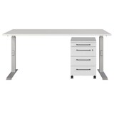 Artikelbild 1 für GERMANIA Agenda Office Büromöbel-Set lichtgrau, Artikelnummer 401426