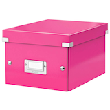 Artikelbild 1 für LEITZ Click & Store Aufbewahrungsbox 7,4 l pink 21,6 x 28,2 x 16,0 cm, 1 St., Artikelnummer 127191