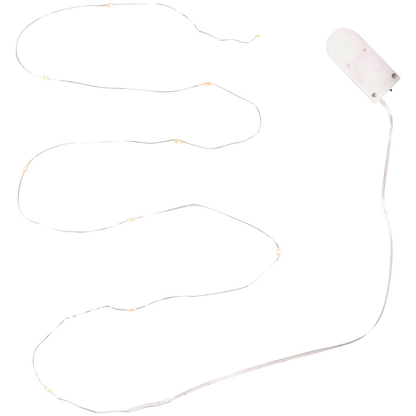 Artikelbild für Rayher Micro 10er LED Lichterkette weiß 1,2 m, 1 Pack, Artikelnummer 928812