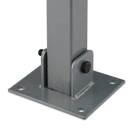 Artikelbild 4 für relaxdays Absperrpfosten grau/rot, 1 St., Artikelnummer 473953