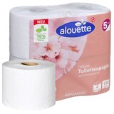 Artikelbild 1 für alouette Toilettenpapier Deluxe 5-lagig, 4 Rollen, Artikelnummer 590959