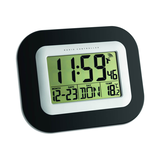 Artikelbild 1 für TFA® digitale Funkwanduhr 60.4503 schwarz Kunststoff, Artikelnummer 914907