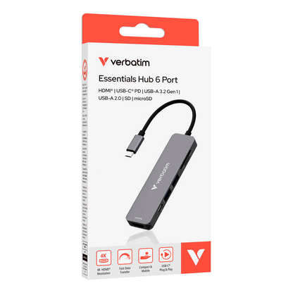 Artikelbild 5 für verbatim Multiport-Adapter Essentials 32156, Artikelnummer 738129