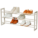 Artikelbild 1 für LOVE !T STORE !T Teleskop-Schuhregal LOFT hellgrau 54,5 - 99,0 x 17,0 x 45,5 cm, 1 St., Artikelnummer 740856