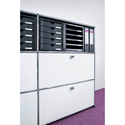 Artikelbild 3 für HAN Schubladenbox System-Box schwarz 1450-13D, DIN A4 mit 5 Schubladen, 1 St., Artikelnummer 359000