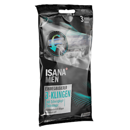 Artikelbild 3 für ISANA MEN Einwegrasierer 8 St., Artikelnummer 456651