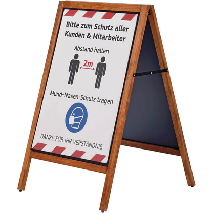 Artikelbild 7 für update displays Kundenstopper MULTI braun DIN A1 70,4 x 56,5 x 111,4 cm, 1 St., Artikelnummer 533226