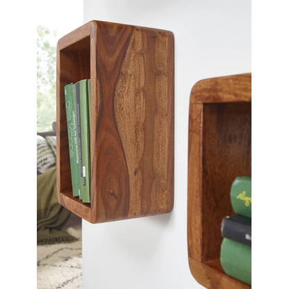 Artikelbild 6 für WOHNLING Wandregale sheesham 80,0 x 15,0 x 20,0 cm, 1 St., Artikelnummer 540102