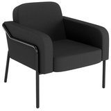 Artikelbild 1 für medso powered by PAPERFLOW Sessel MEDSO L Rund anthrazit schwarz Kunststoff 75,0 x 74,3 x 73,6 cm, 1 St., Artikelnummer 522809