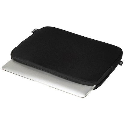 Artikelbild 3 für DICOTA Laptophülle Sleeve ONE Recycling-PET schwarz bis 35,8 cm (14,1 Zoll), Artikelnummer 610952