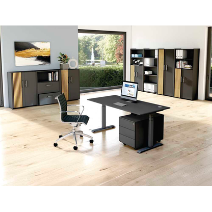 Artikelbild 6 für Kerkmann Regalschrank Oxford, 13000235 anthrazit 80,0 x 36,0 x 183,0 cm, 1 St., Artikelnummer 802738