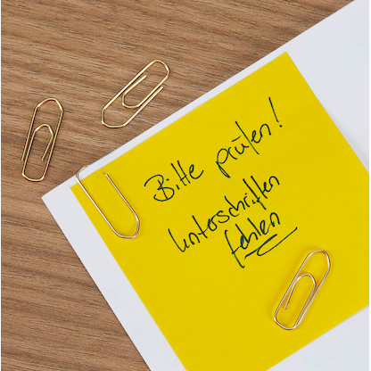 Artikelbild 4 für Gowi Büroklammern gold vermessingt, 400 St., Artikelnummer 803135