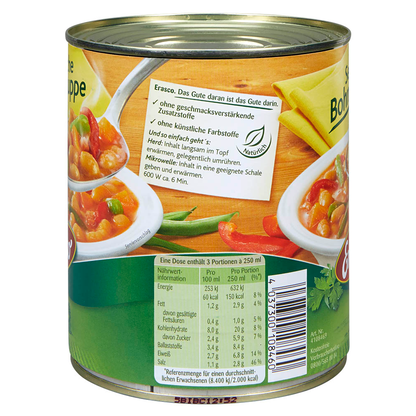 Artikelbild 2 für Erasco Serbische Bohnensuppe Eintopf 750,0 ml, 1 St., Artikelnummer 196521