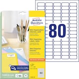 Artikelbild 1 für AVERY Zweckform Etiketten L7632-25 weiß 35,6 x 16,9 mm, 25 Blatt, Artikelnummer 575241