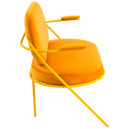 Artikelbild 3 für meet powered by PAPERFLOW 2-Sitzer Sofa SATURNE safran Stoff 118,0 x 73,0 x 88,0 cm, 1 St., Artikelnummer 231609