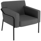 Artikelbild 1 für medso powered by PAPERFLOW Sessel MEDSO L anthrazit schwarz Stoff 75,0 x 74,3 x 73,6 cm, 1 St., Artikelnummer 522811