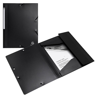 Artikelbild für Exacompta Sammelmappe Opak DIN A4 schwarz, 1 St., Artikelnummer 680957