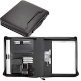 Artikelbild 1 für Alassio Ringbuchmappe BERGAMO Lederimitat DIN A4 schwarz, Artikelnummer 899104