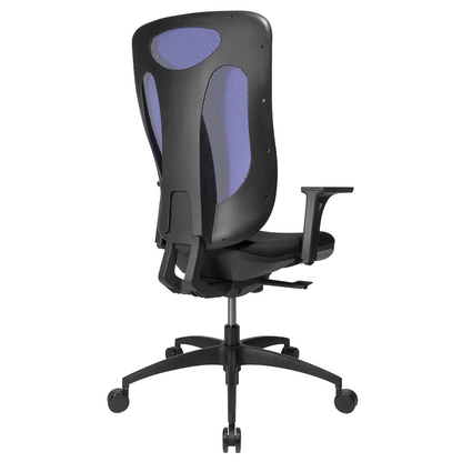 Artikelbild 5 für Topstar Bürostuhl Net Pro 100, NN100 T208 Stoff blau, Gestell schwarz, Artikelnummer 255765