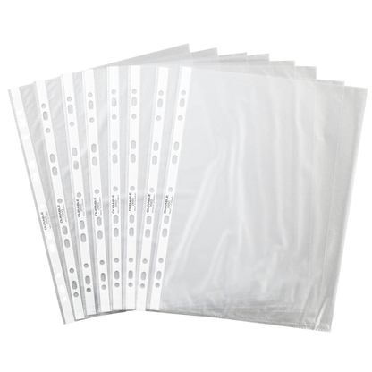 Artikelbild 9 für DURABLE Prospekthüllen DIN A4 transparent genarbt 0,045 mm, 100 St., Artikelnummer 238832