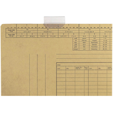 Artikelbild 1 für LEITZ Vollsichtreiter 2455 transparent, 50 St., Artikelnummer 192944