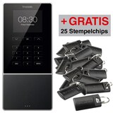 Artikelbild 1 für AKTION: TimeMoto TM-616 Zeiterfassungs-Komplettsystem + GRATIS 25 Stempelchips, Artikelnummer 314999