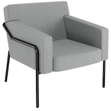 Artikelbild 1 für medso powered by PAPERFLOW Sessel MEDSO L grau schwarz Stoff 75,0 x 74,3 x 73,6 cm, 1 St., Artikelnummer 522837