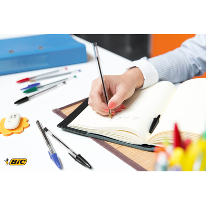 Artikelbild 2 für BIC Kugelschreiber Cristal transparent, Schreibfarbe: blau, 50 St., Artikelnummer 831453