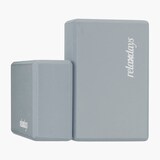 Artikelbild 1 für relaxdays Yogablock grau, Artikelnummer 144806
