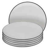 Artikelbild 1 für ID Fine Teller Modest Black Lona grau Ø 30,0 cm, 6 St., Artikelnummer 633667