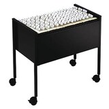 Artikelbild 1 für DURABLE Hängemappenwagen Längs-Registratur schwarz für bis zu 80 Hängemappen, Artikelnummer 468231