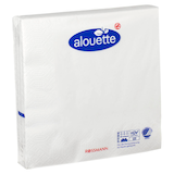 Artikelbild 1 für alouette Servietten weiß 3-lagig 33,0 x 33,0 cm, 30 St., Artikelnummer 559760