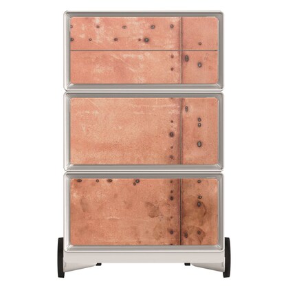 Artikelbild 3 für PAPERFLOW easyBox Industrial Rollcontainer weiß, bunt 61778 4 Auszüge 39,0 x 43,6 x 64,2 cm, Artikelnummer 214659